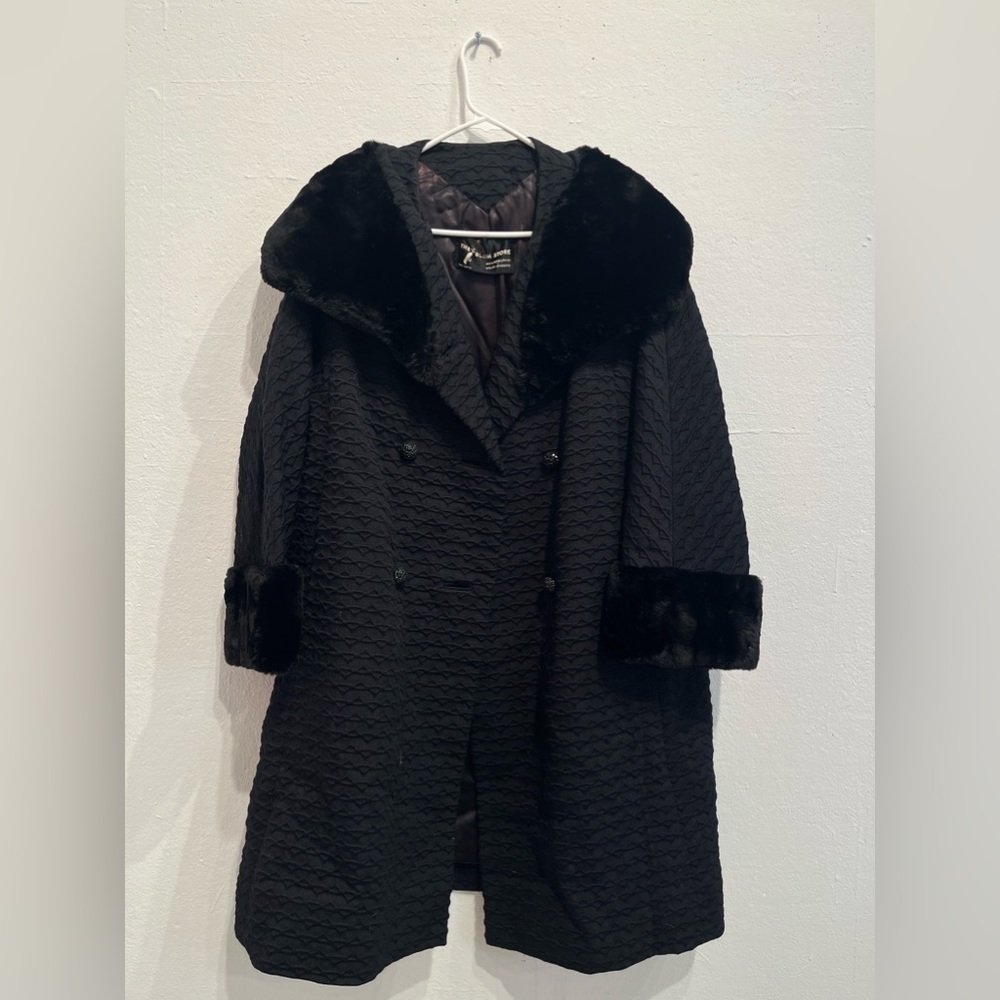 Black Wool Coat